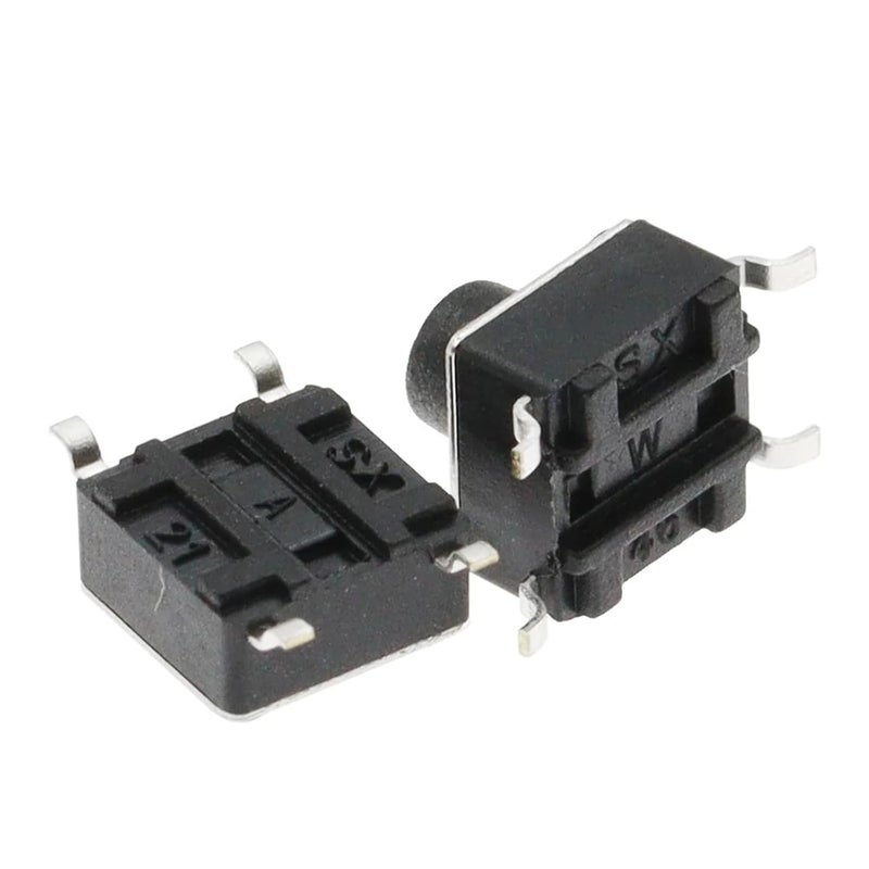 Tactile Push Button Switch 12V Copper 4 Pin 6X6X15MM For TV Toys Home Use - Image 5