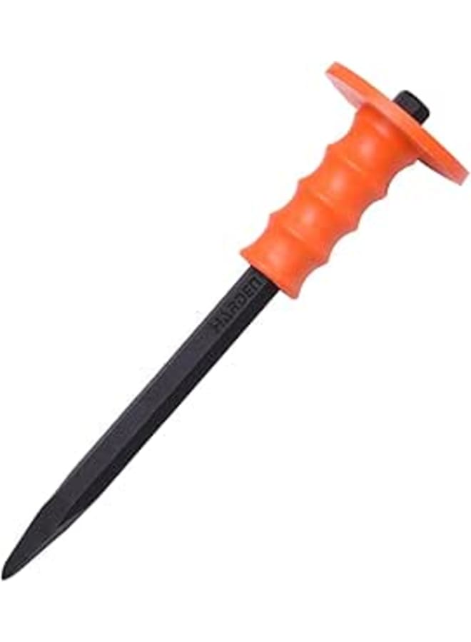 Harden 250mm Point Head Concrete Mason Cold Chisel, One-Piece Forged and Heat Treated - 610812