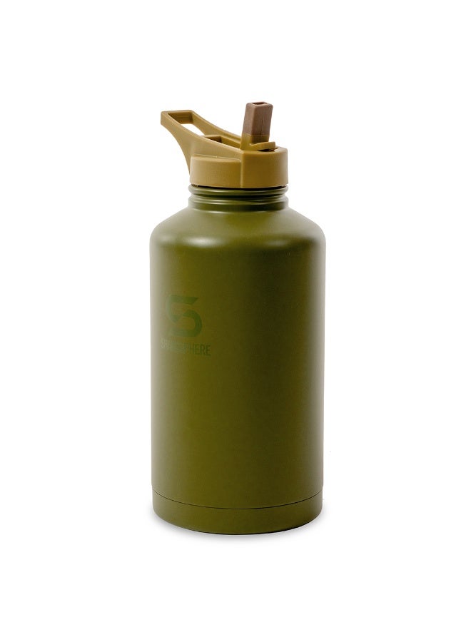 SHAKESPHERE Hydration Jug Double Wall Steel - 1.8 L Green - Image 2