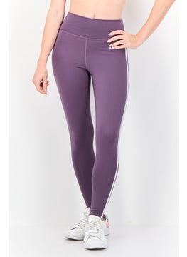 Adidas Women Tight Fit 7/8 Training Leggings, Shadow Violet  - Image 1