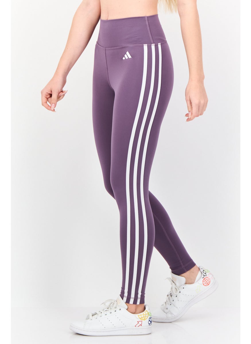 Adidas Women Tight Fit 7/8 Training Leggings, Shadow Violet  - Image 4