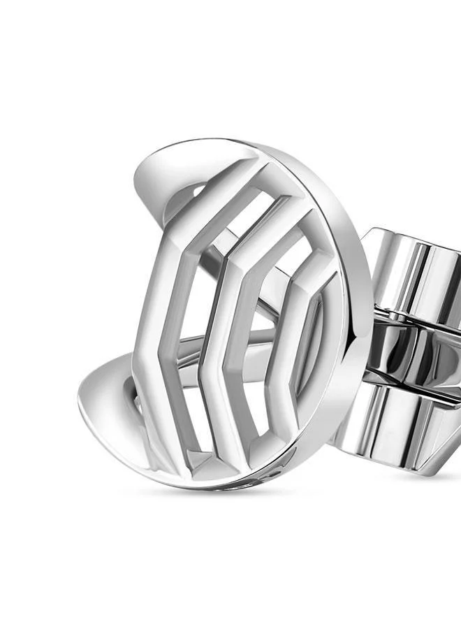 McLaren  Stainless Steel Cutouts Style Cufflinks for Men | Best Price UAE