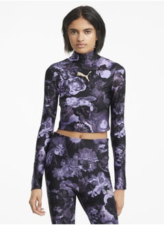 بوما توب قصير Evide Printed للنساء  - Image 1