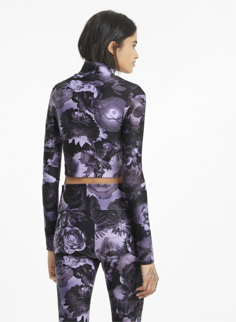 بوما توب قصير Evide Printed للنساء - Image 2