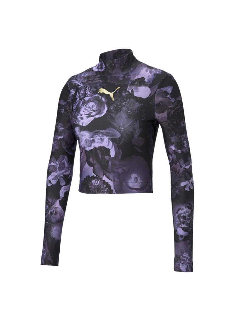 بوما توب قصير Evide Printed للنساء - Image 4