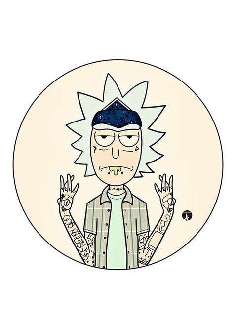 Rick And Morty Printed Mouse Pad Multicolour