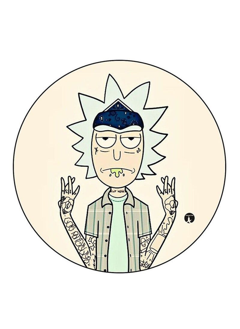 RKN - Rick And Morty Printed Mouse Pad Multicolour - Image 1