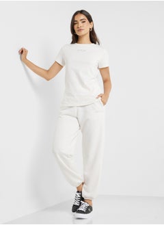 GUESS Logo Crew Neck T-Shirt  - Image 4