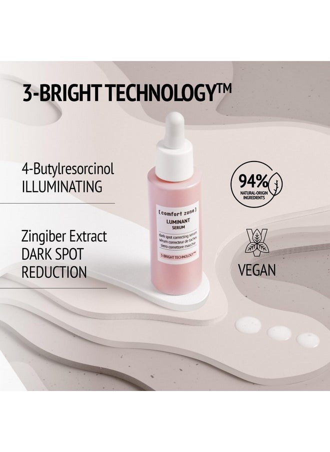 Comfort Zone E] Luminant Face Serum Glowenhancing Dark Spot Correcting Serum To Brighten Skin Vegan With Naturalorigin Ingredients 3Bright Technology For All Skin Types & Tones 1.01 Oz.  - Image 5