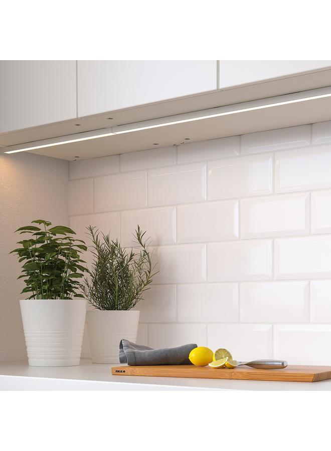 زبون شريط إضاءة LED لسطح عمل المطبخ، قابل للتعتيم باللون الأبيض، 40 سم - Image 4