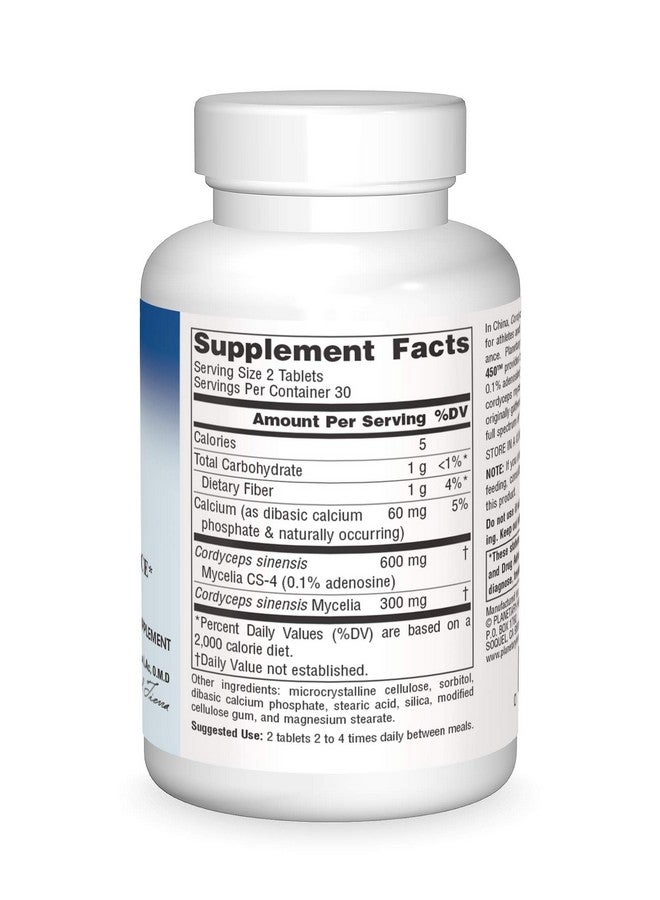 Planetary Herbals Full Spectrum Cordyceps 450 mg, 60 Count - Image 3