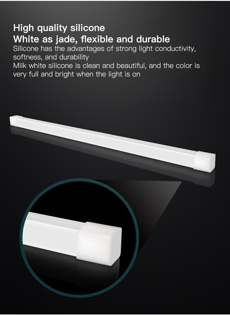 Sharpdo - Square RGB Gaming Atmosphere Light For PC Case Gaming Box DIY Fancy LED RGB Strip Lights For Computer Case Bluetooth Control Music Sync - Image 1