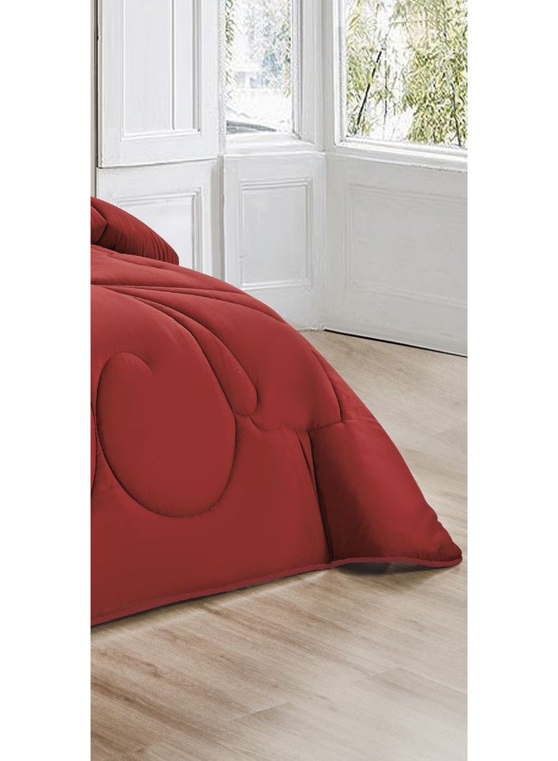 مون مفرش سرير نفرين بتصميم النقش ليضيف لغرفتك الجمال والاناقة من الميكروفايبر مقاس 230*250 سم - Image 4