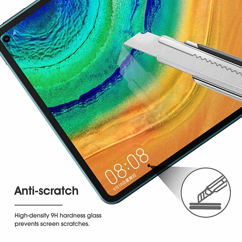 WTECH Screen Protector for Huawei MatePad Pro 10.8, Clear Tempered-Glass Flim Screen Protector for Huawei MatePad Pro 10.8 inch Tablet, 2 Pack - Image 4
