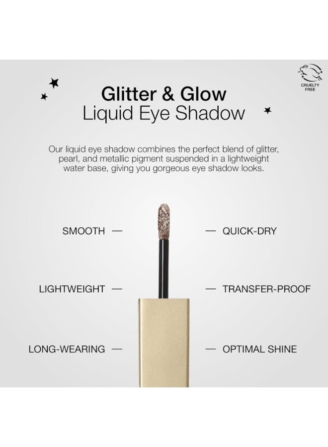 ستيلا ظلال العيون السائلة اللامعة والمتوهجة من ستيلا - لون برونزي للنساء، 0.153 أونصة، ظلال العيون، أبيض - Image 3