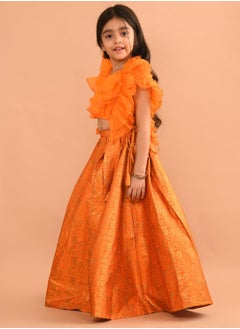 LILPICKS Frilled Lehenga Choli Set  - Image 3