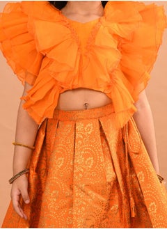 LILPICKS Frilled Lehenga Choli Set  - Image 5