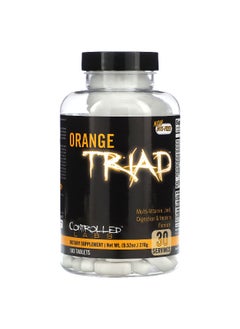 controlled labs Controlled Labs, Orange Triad, Multi-Vitamin, Joint, Digestion & Immune Formula, 180 Tablets  - Image 1