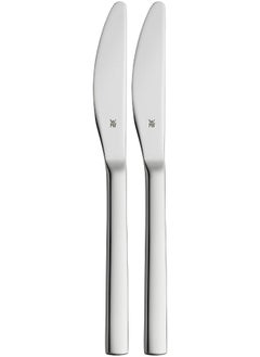 WMF 1291676042 Fruit KnifeSet 2Piece Nuova Cromargan Stainless Steel 18/10 Polished Silver 19.7 x 3.8 x 2 cm  - Image 1