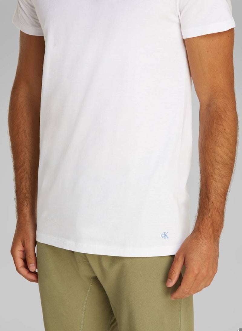كالفن كلاين طقم 3 تيشيرت من القطن - Image 3