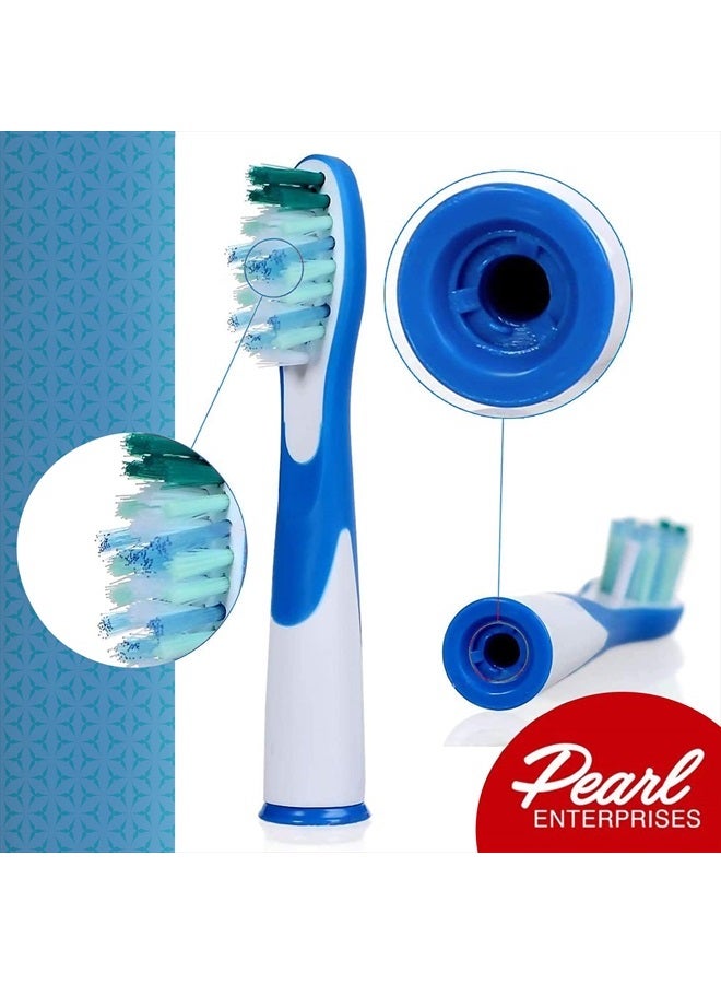 Pearl Enterprises رؤوس فرشاة أسنان بديلة لفرشاة أورال-بي سونيك كومبليت عبوة 4 قطع - Image 3