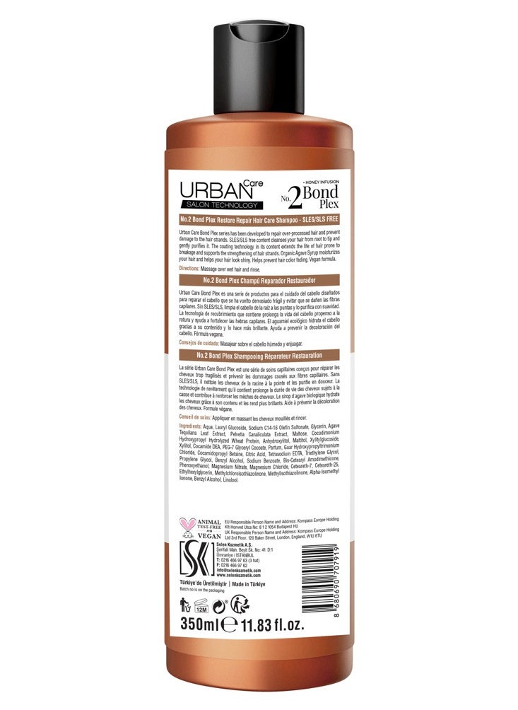 Urban Care Urban Care No:2 Bond Plex Restore Repair Shampoo  - Image 3