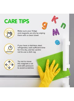 X-bet MAGNET Foam Magnets and Magnetic Letters for Toddlers and Kids - ABC Alphabet Magnets for Refrigerator and Dry Erase Board - Baby Magnets for Fridge and Whiteboard - Ideal for Kids!  - Image 2