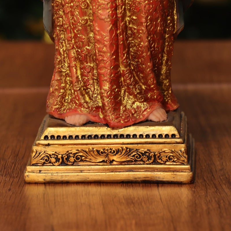Zayton Virgin Mary Statue Sacred Heart Figure Resin Sculpture Savior Figurine Catholic Religious Home Chapel Decoration - Image 4