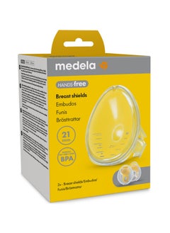 Medela Pack Of 2 Hands-Free Breast Shield 21 MM  - Image 2