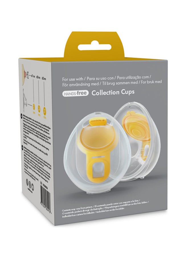 Medela - Pack Of 2 Hands-Free Breast Shield 21 MM - Image 1