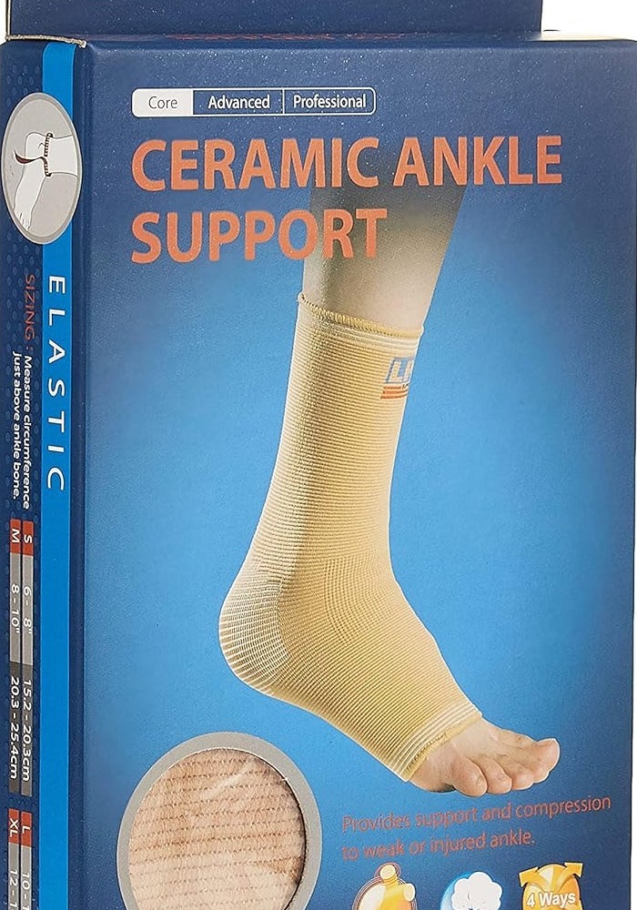 LP Support 994 Ceramic Ankle Support - Medium Tan - Image 1