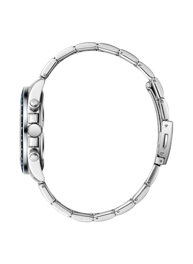 Lee Cooper blue Men's Metal Multi Function Watch LC08215.360 - 42 mm for Men | Best Price UAE