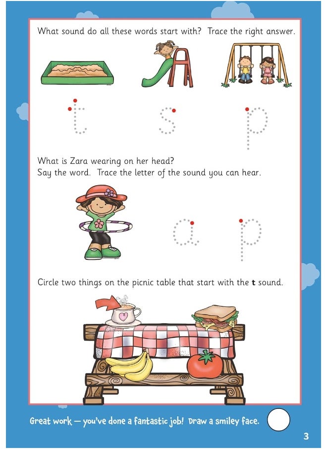 Phonics Wipe-Clean Activity Book for Ages 3-5 (with pen)  - Image 5