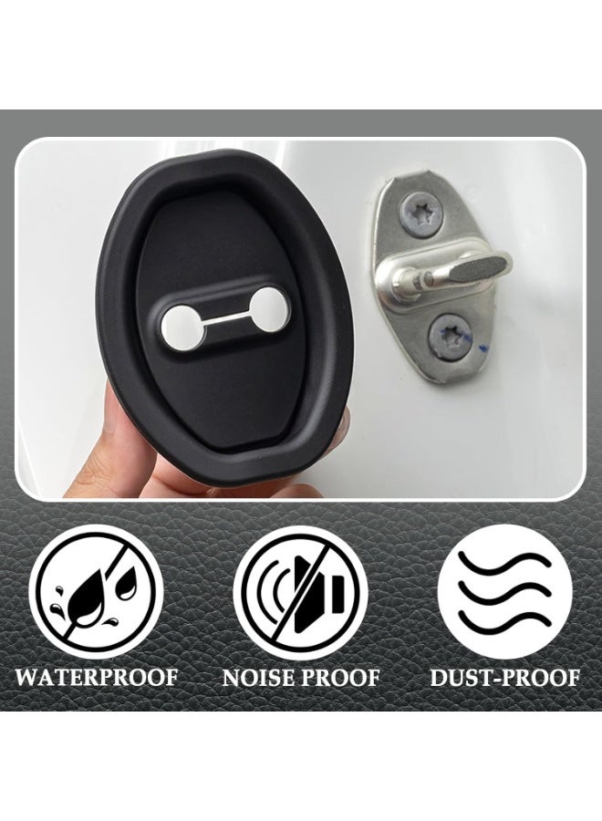 أغطية سيليكون لحماية أقفال أبواب السيارات من الضوضاء والعوامل الخارجية - Image 5