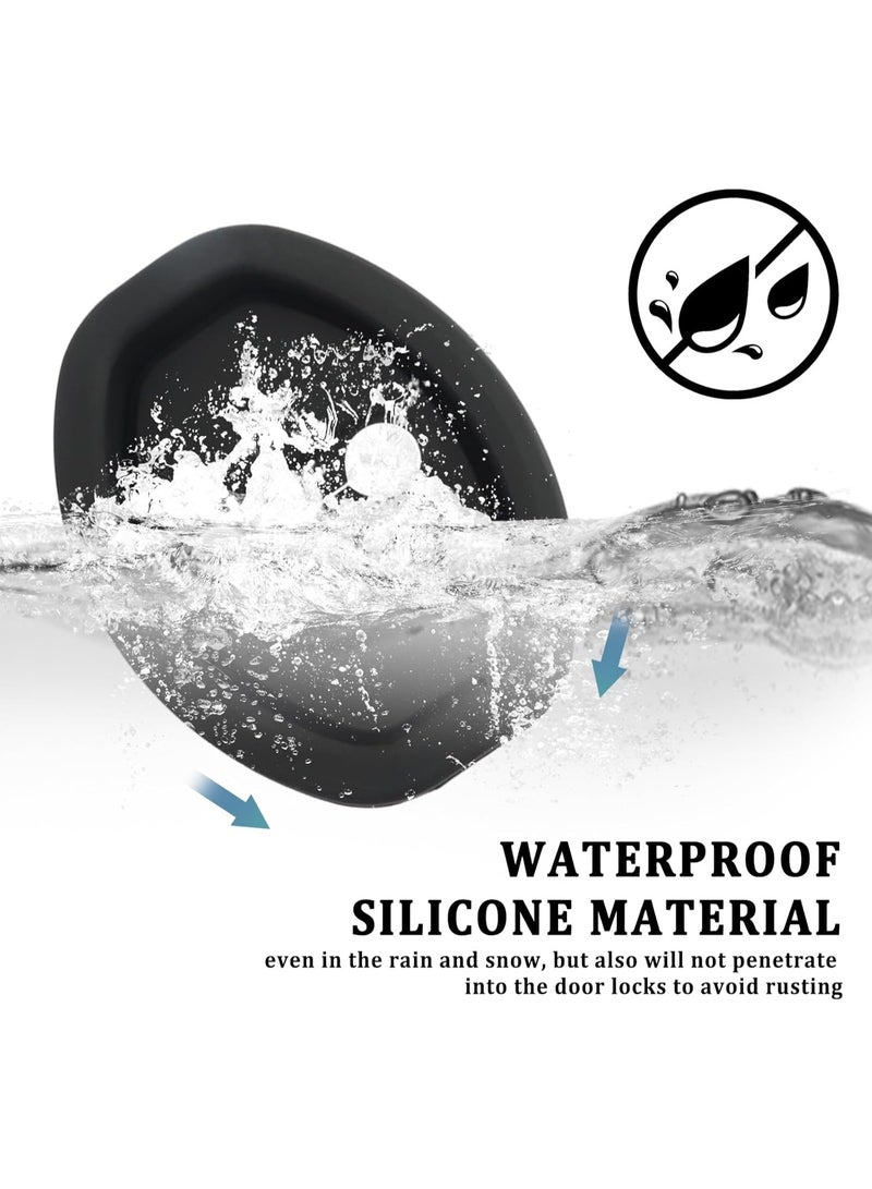 أغطية سيليكون لحماية أقفال أبواب السيارات من الضوضاء والعوامل الخارجية - Image 3