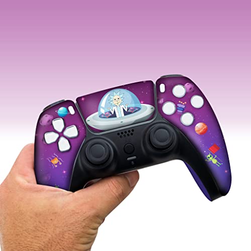 BABY CUDDLE BOX Riccky - Mortty Custom PS-5 Controller Wireless compatible with Play-Station 5 Console by BCB Controllers | Proudly Customized in USA with Permanent HYDRO-DIP Printing (NOT JUST A SKIN) - Image 5