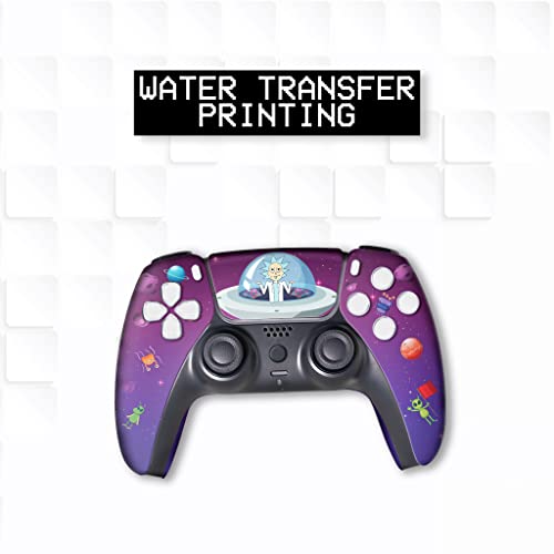 BABY CUDDLE BOX Riccky - Mortty Custom PS-5 Controller Wireless compatible with Play-Station 5 Console by BCB Controllers | Proudly Customized in USA with Permanent HYDRO-DIP Printing (NOT JUST A SKIN) - Image 3