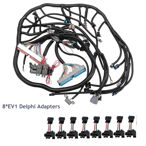 DYRDINSHOW Stand Alone Harness 4L60E Engine Wiring Harness Compatible with 1997-2006 DBC LS1 4.8 5.3 6.0 VORTEC Drive by Cable - Image 2