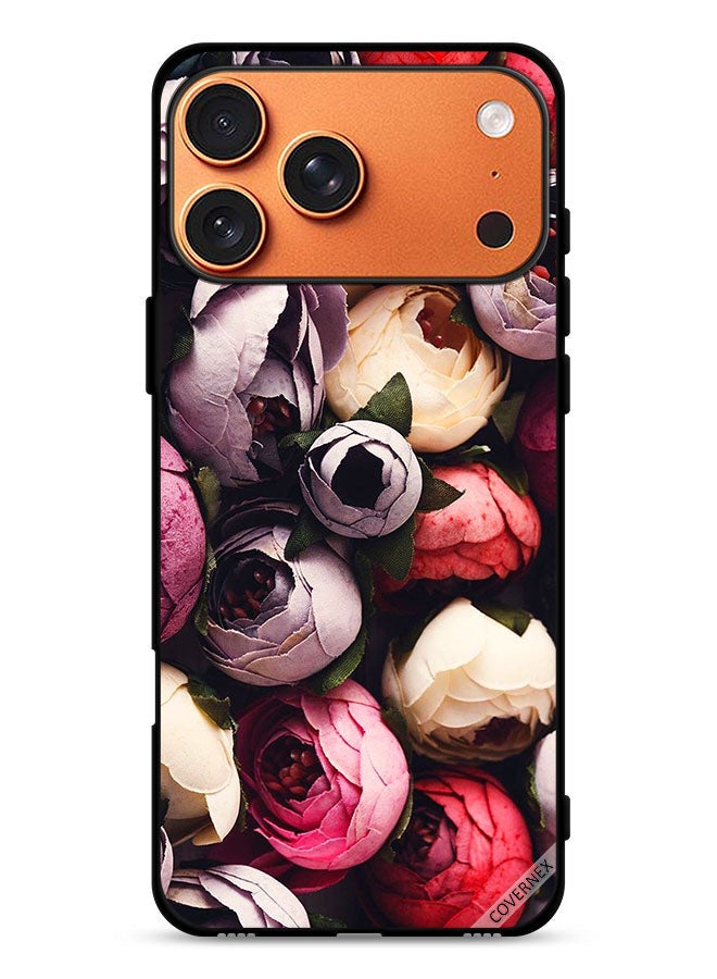 Covernex Apple iPhone 17 Pro Max Protective Case Cover Dark Cone Roses - Image 1