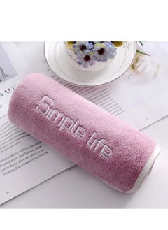 Generic Microfibre Face Towel Set, 5 Packs Super Soft Quick Drying Microfibre Towels, Hanging and Special Embroidery Design Highly Absorbent 35x75cm  - Image 3