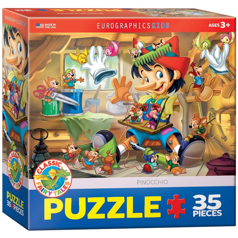 EuroGraphics 35Piece Classicic Fairy Tales Pinocchio Puzzle - Image 2