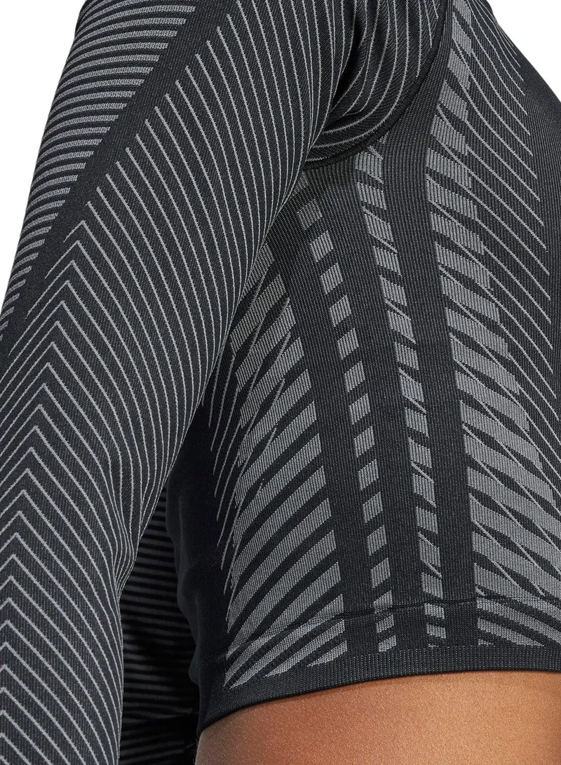 Adidas BLACK/GRESIX Seamless Knitted Long Sleeve for Women | Best Price UAE