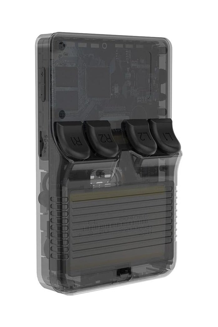 بلو فاير جهاز ألعاب محمول R36S بشاشة IPS HD مقاس 3.5 بوصة، معالج رباعي النواة ARM Cortex-A35 64 بت بسرعة تصل إلى 1.5 جيجاهرتز، ذاكرة RAM سعة 1 جيجابايت DDR3L، بطاقة microSD سعة 64 جيجابايت محملة بألعاب متعددة الأنواع (ألغاز، مغامرات، سباق، قتال، إطلاق نار)، واي فاي مزدوج النطاق 2.4G/5G، بلوتوث 4.2، بطارية 3200 مللي أمبير تدوم حتى 6 ساعات، متوافق مع PSP / DC / SS / PS1 / NDS / N64 / CPS1 / CPS2 / CPS3 / FBA / NEOGEO / GBA / GBC / GB / SFC / FC / MD، وضع متعدد اللاعبين مع دعم وحدة تحكم إضافية، اتصال بالتلفاز عبر منفذ AV، مثالي للسفر والتخييم وكهدية عيد ميلاد أو عيد للأطفال والمراهقين والكبار - Image 4