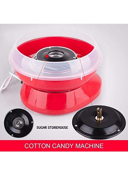 Vruta Vruta Electric Cotton Candy Machine White Floss Carnival  - Image 2