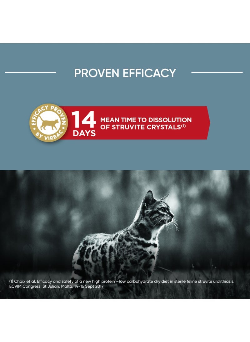 Virbac - Virbac Urinary Care Dry Food For Cat Urology Strutive Dissolution 1.5KG - Image 1