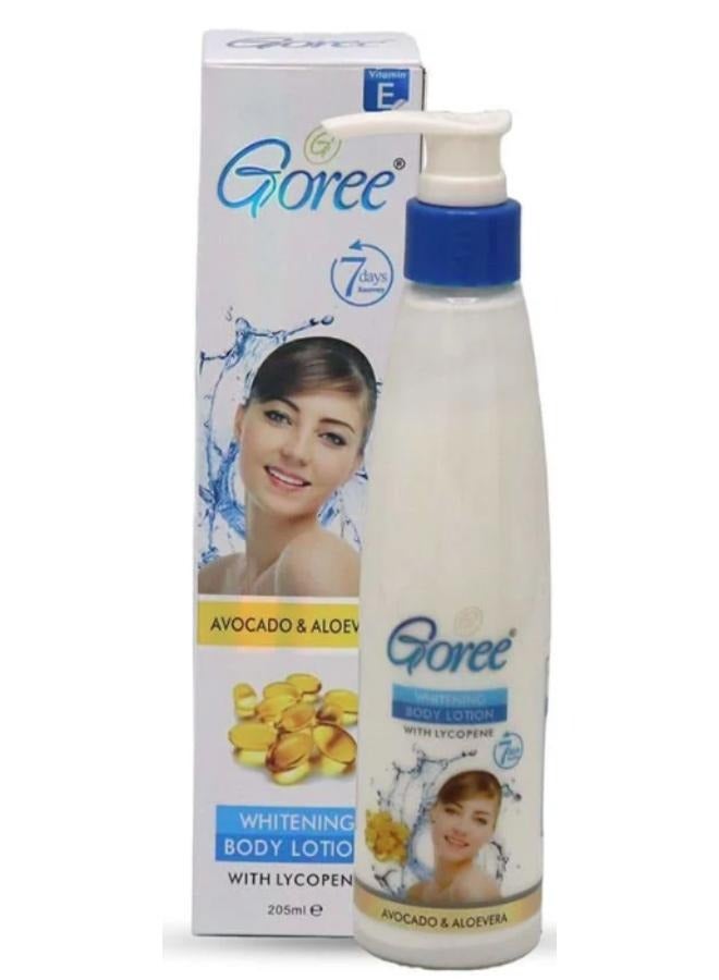 جوري لوشن للتجميل والتفتيح بخلاصة الأفوكادو والألوفيرا  205 مل