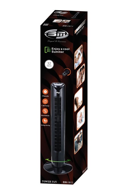 TOWER FAN WITH REMOTE