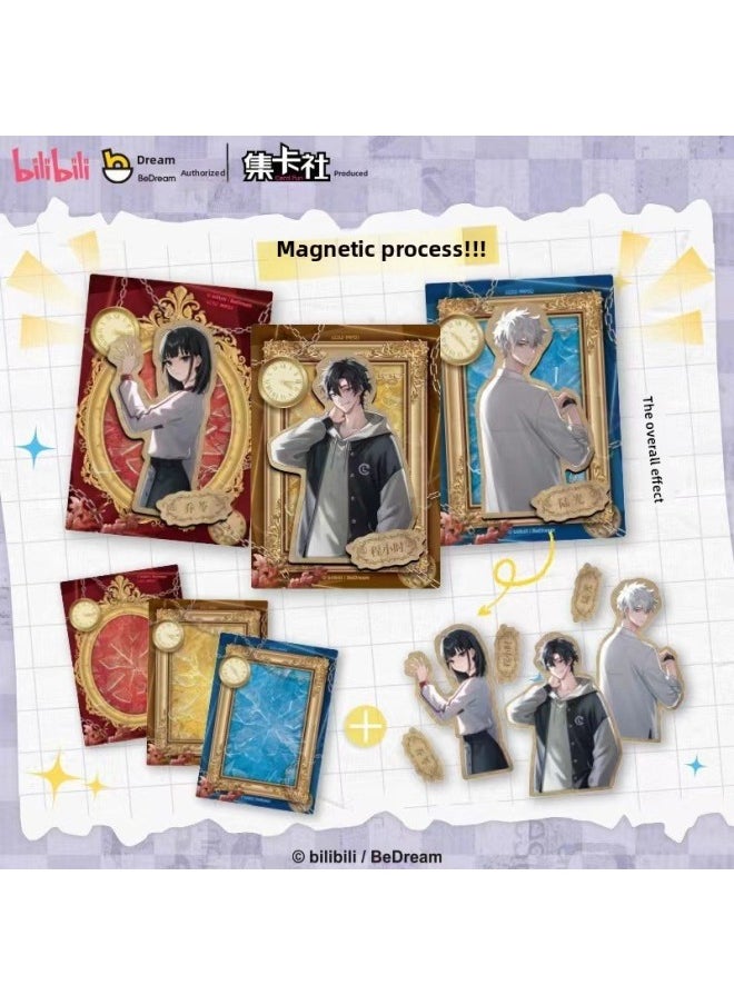 null - Authentic Card Club Time Agent Commemorative Edition 2nd Time Gap Collection Card Qiao Ling Cheng Hour Card-Color:Time Files-deluxe Edition [full Box Of 20 Packs] - Image 1