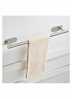 Excefore Self Adhesive Towel Rail SUS 304 Brushed Stainless Steel Towel Bar, 50cm Towel Holder for Bathroom Kitchen, Easy to Install without Drilling, Modern Decoration Rack Hardware Hanger  - Image 3