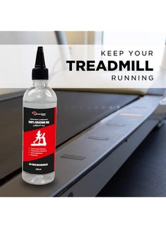 PowerMax Fitness Multi-Purpose Pms-200 Silicone Oil Bottle 100% 200Ml Pure Silicone Treadmill Belt Lubricant, Full Belt Width Lubrication, No Odor & No Propellants, Nozzle Cap For Easy Application  - Image 4